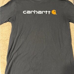 Carhartt Men's Charcoal Tee with Logo